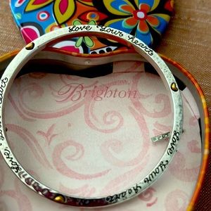 Brighton “Love Your Heart” Bangle Braclet